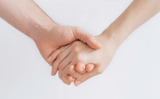 Joined hands